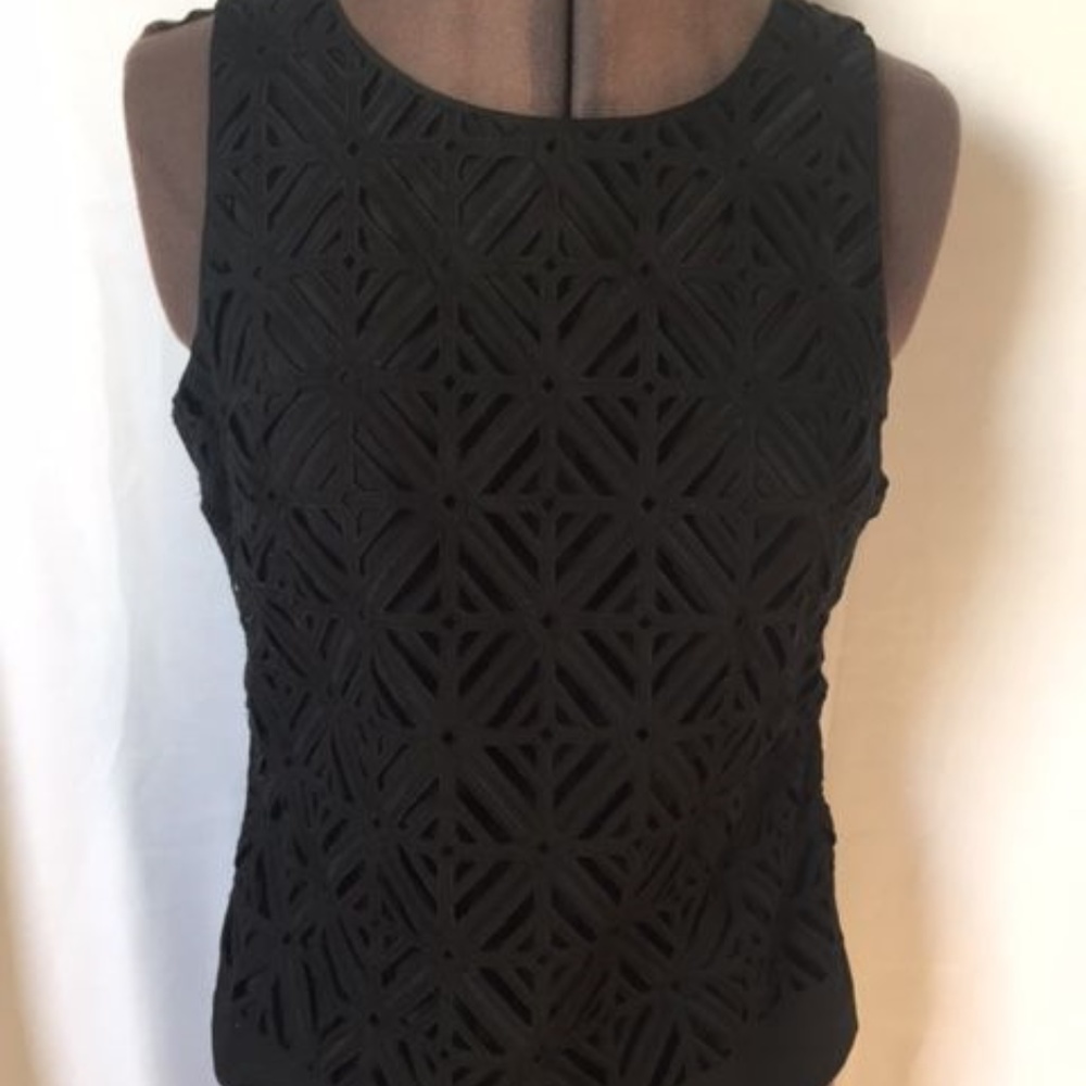 White House Black Market Sleeveless black top